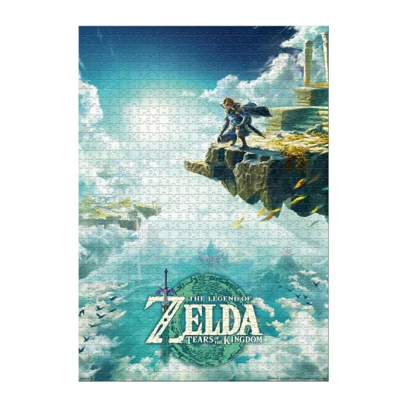 Puzzle The Legend of Zelda: Tears of the Kingdom 1000 pieces - WINNING
