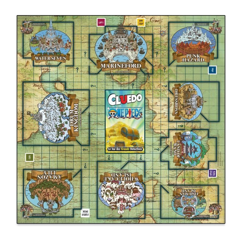 Board game - WINNING MOVES - Cluedo One Piece - Special edition with L