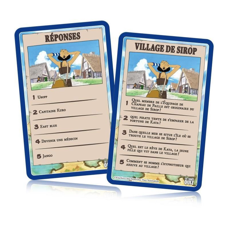 One Piece Quiz - Quiz Game - WINNING MOVES - Illustrated quiz on the O