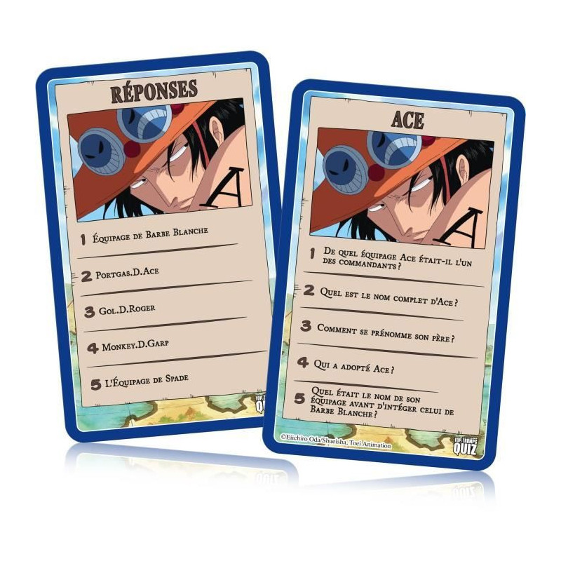 One Piece Quiz - Quiz Game - WINNING MOVES - Illustrated quiz on the O