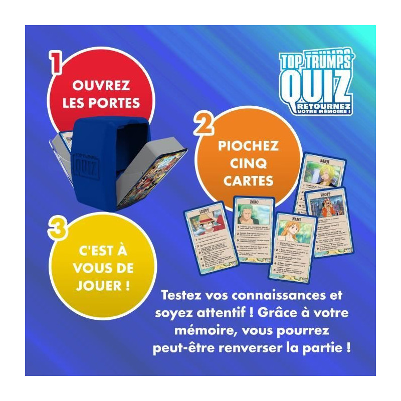 One Piece Quiz - Quiz Game - WINNING MOVES - Illustrated quiz on the O