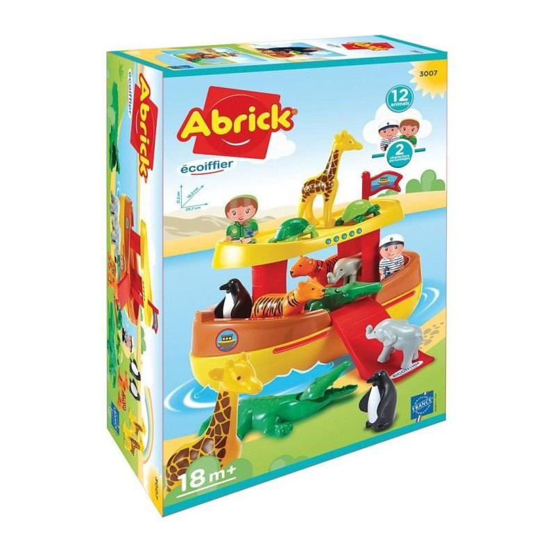 Noah's Ark - brick construction - 18 months - Abrick