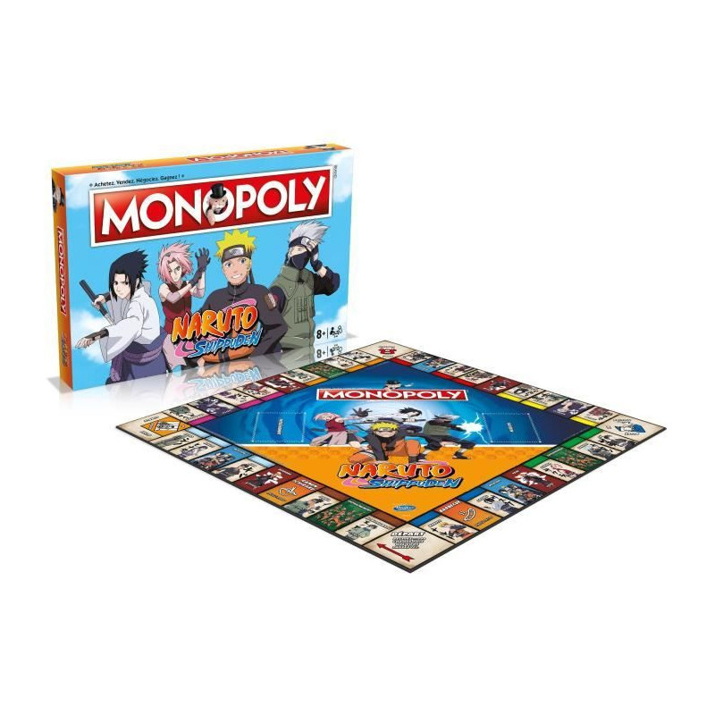 MONOPOLY Naruto - Board Game