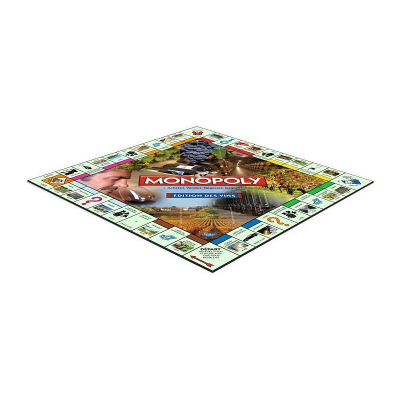 MONOPOLY - Editions des vins - Board game - French version