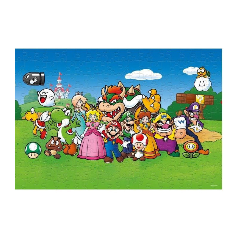 SUPER MARIO AND FRIENDS Puzzle 500 pieces