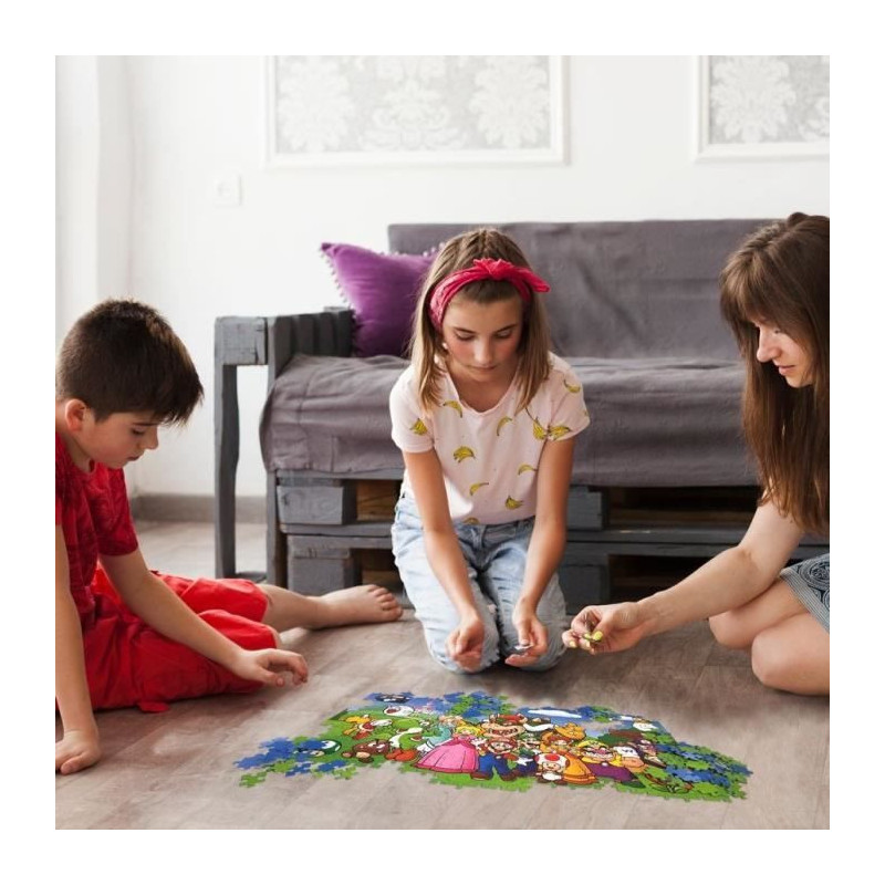 SUPER MARIO AND FRIENDS Puzzle 500 pieces