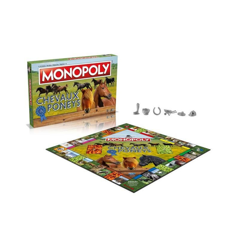 Monopoly Horses and Ponies - Plateau game - Winning Moves