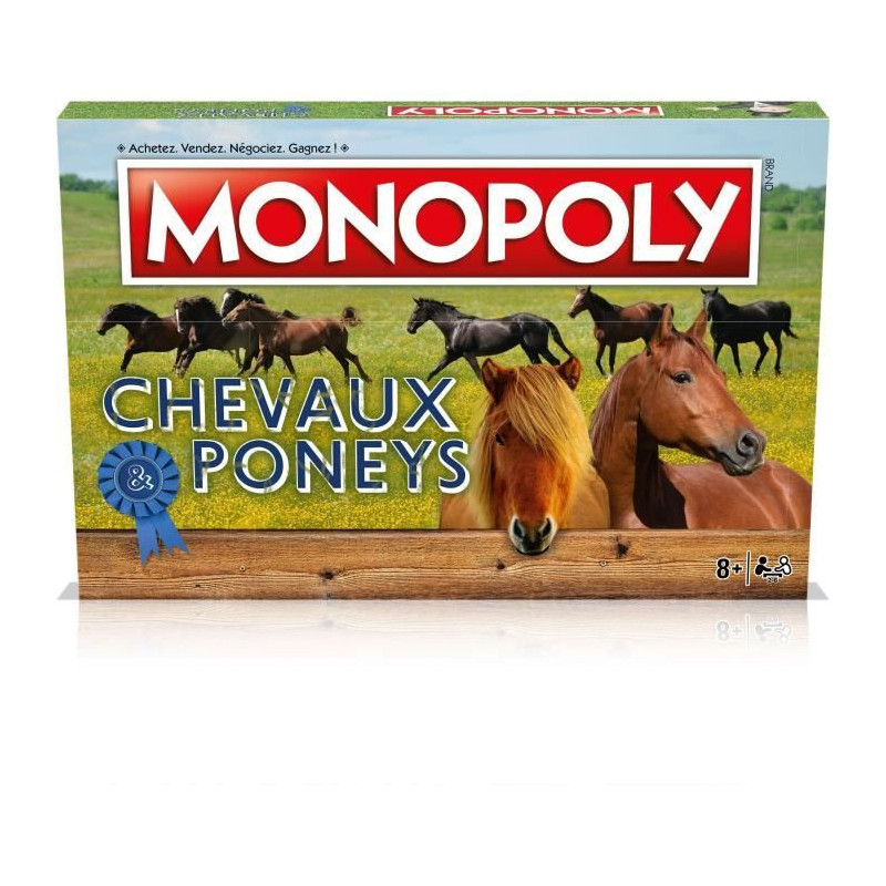 Monopoly Horses and Ponies - Plateau game - Winning Moves