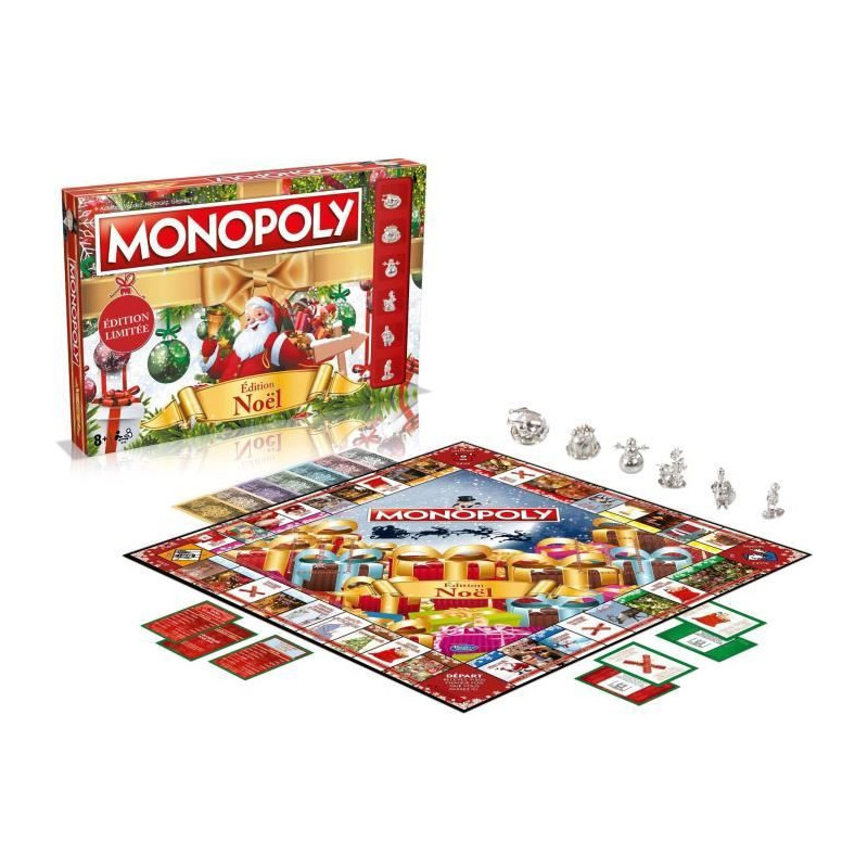 MONOPOLY Christmas - Board game - WINNING MOVES