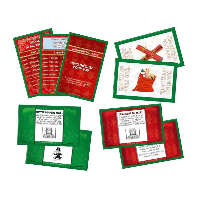 MONOPOLY Christmas - Board game - WINNING MOVES