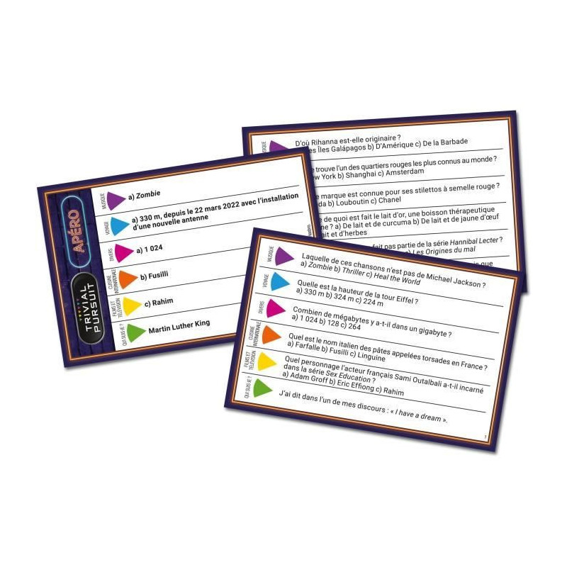 TRIVIAL PURSUIT Aperitif Trip - Board Game - WINNING MOVES