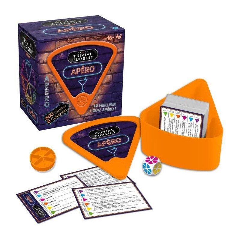 TRIVIAL PURSUIT Aperitif Trip - Board Game - WINNING MOVES