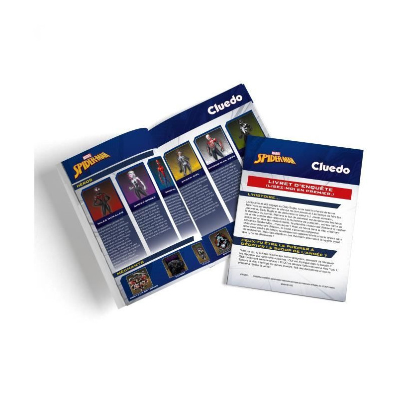 CLUEDO Spider-Man - Board Game - WINNING MOVES