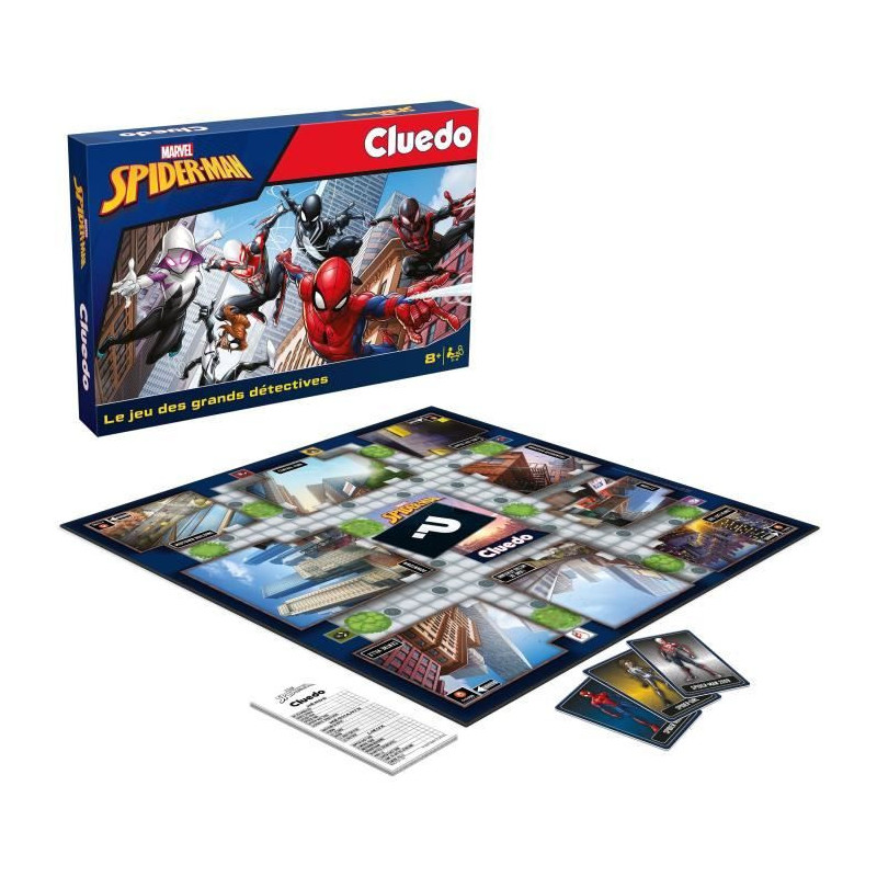CLUEDO Spider-Man - Board Game - WINNING MOVES