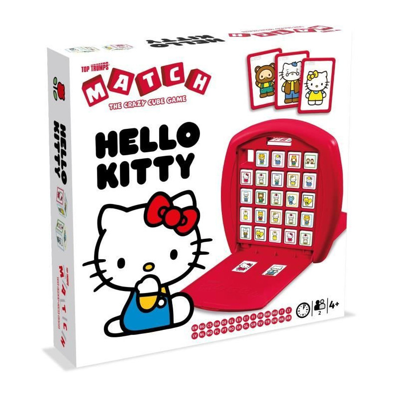Board game - WINNING MOVES - Hello Kitty Match - Line up 5 identical c