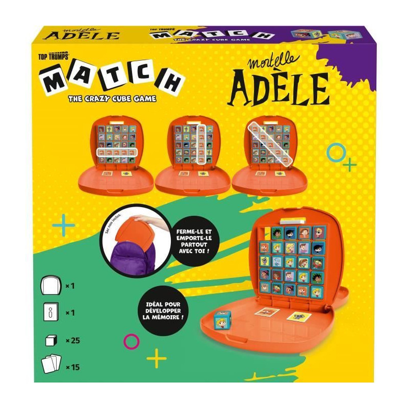 Deadly Adele Match - Board Game - WINNING MOVES