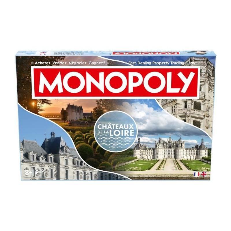 MONOPOLY Chateaux of the Loire - Board game - WINNING MOVES