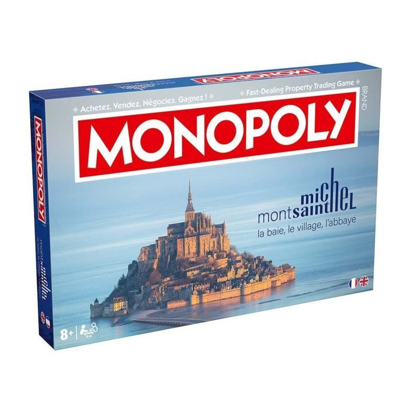 MONOPOLY Mont Saint Michel - Board game - WINNING MOVES
