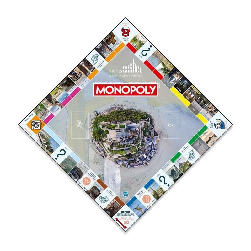 MONOPOLY Mont Saint Michel - Board game - WINNING MOVES