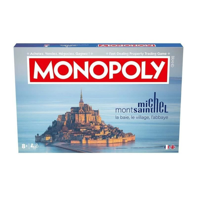 MONOPOLY Mont Saint Michel - Board game - WINNING MOVES