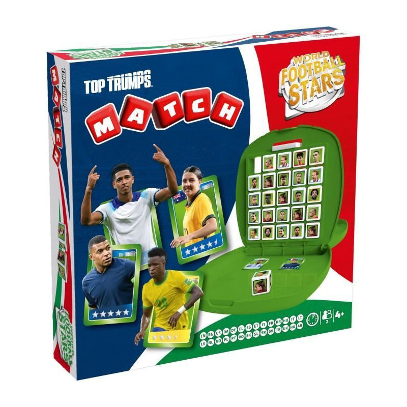 MATCH World Football Stars 2025 - Board Game - WINNING MOVES