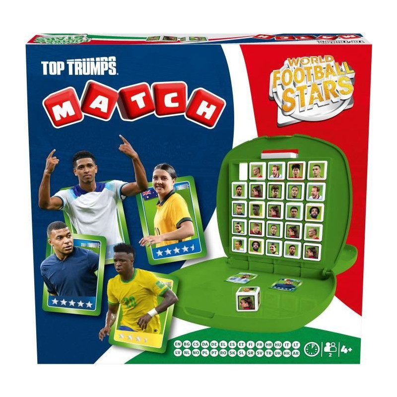 MATCH World Football Stars 2025 - Board Game - WINNING MOVES