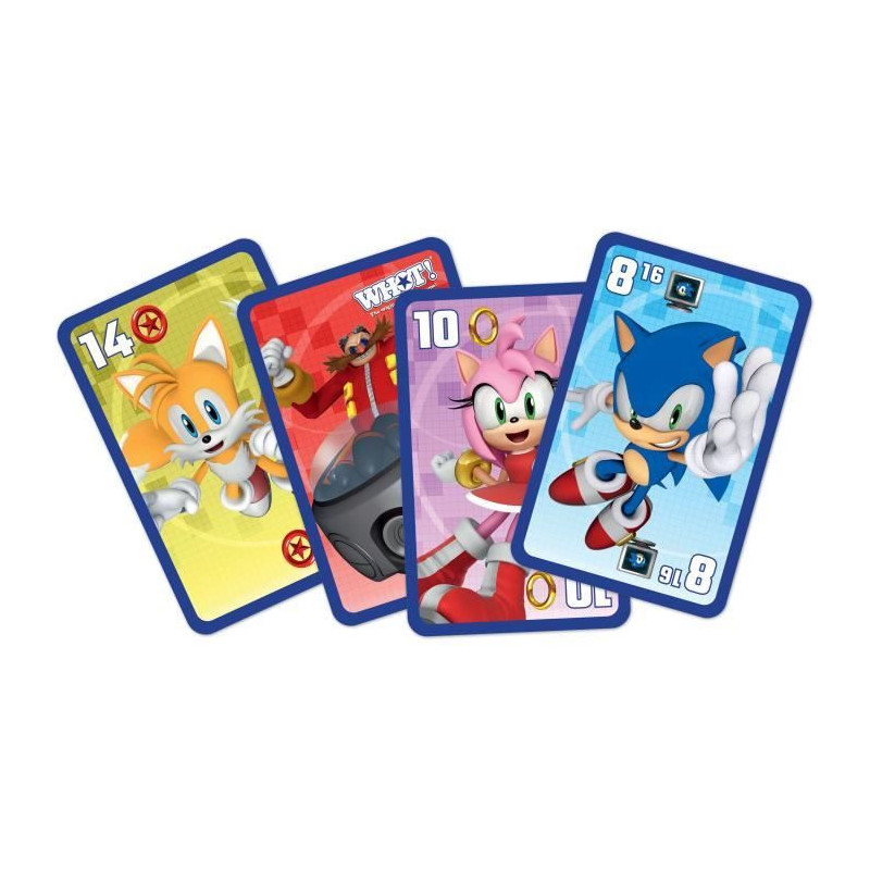 Whot! Sonic the Hedgehog - Card Game - WINNING MOVES - Sonic-themed ca