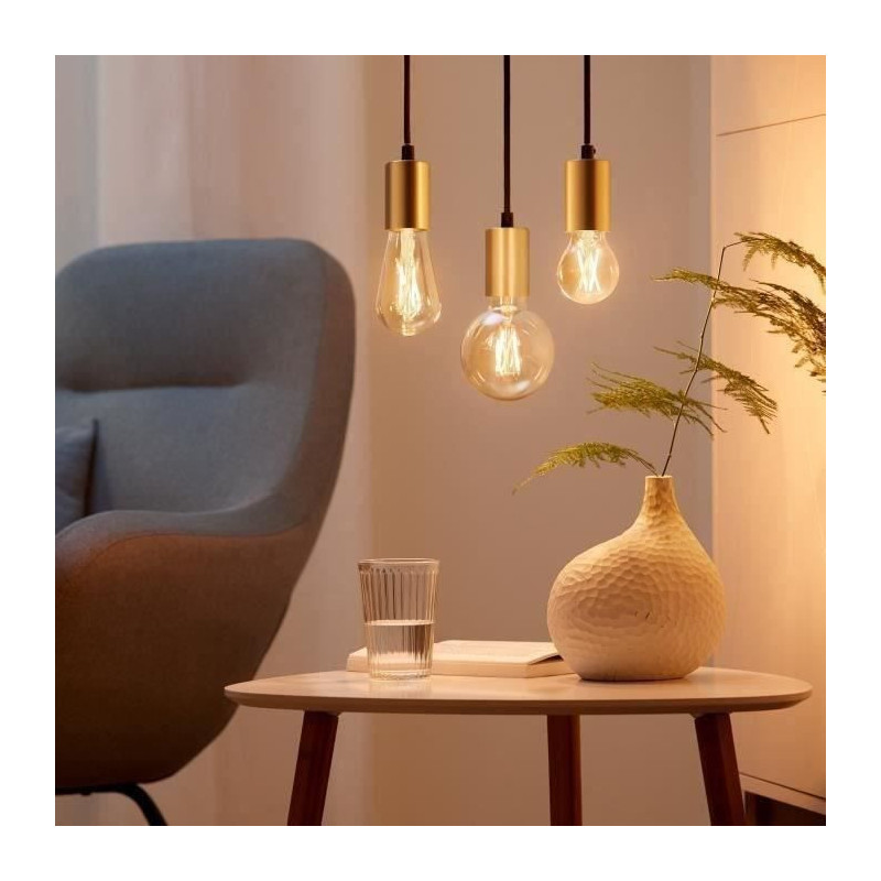 WIZ Vintage white connected bulb variable E27 50W