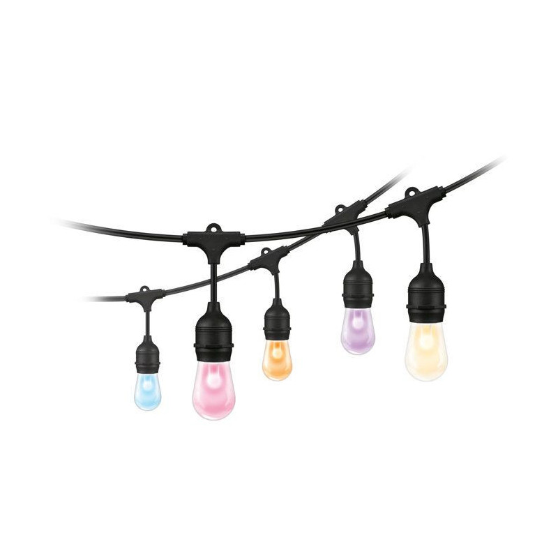 Wiz 15m connected garland outdoors