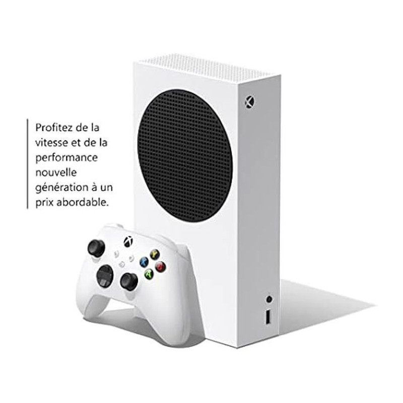 Xbox Series S console - 512 GB SSD - 100% digital - 4K compatible