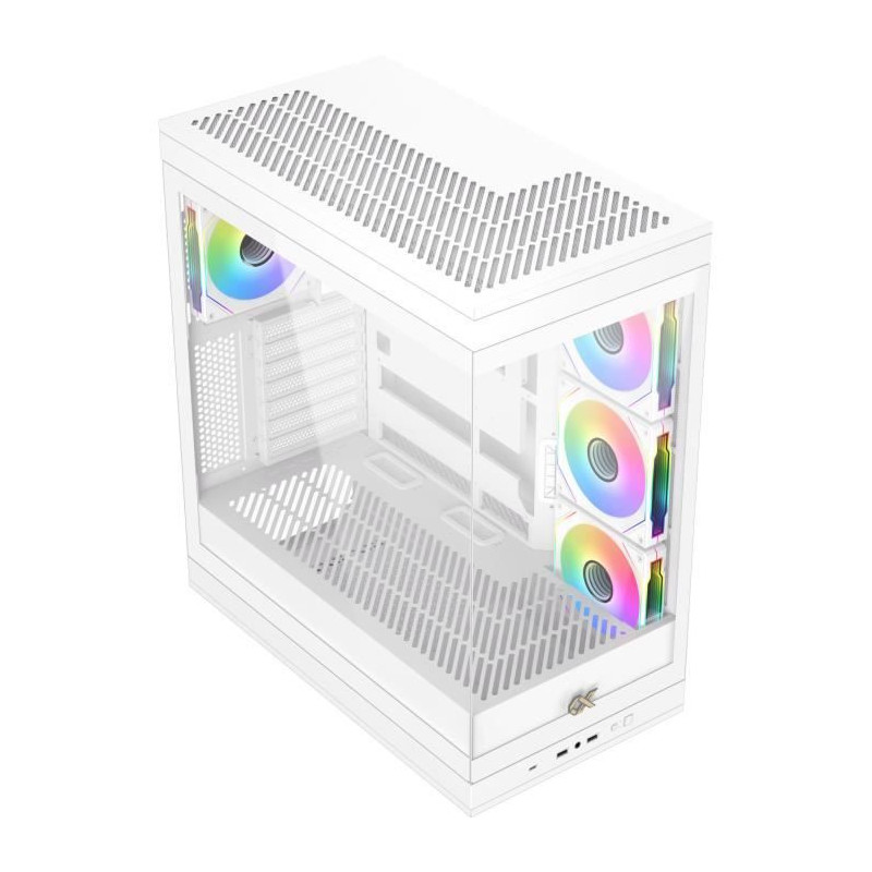 PC Case - XIGMATEK - META Arctic - Mid Tower - E-ATX - Tempered Glass