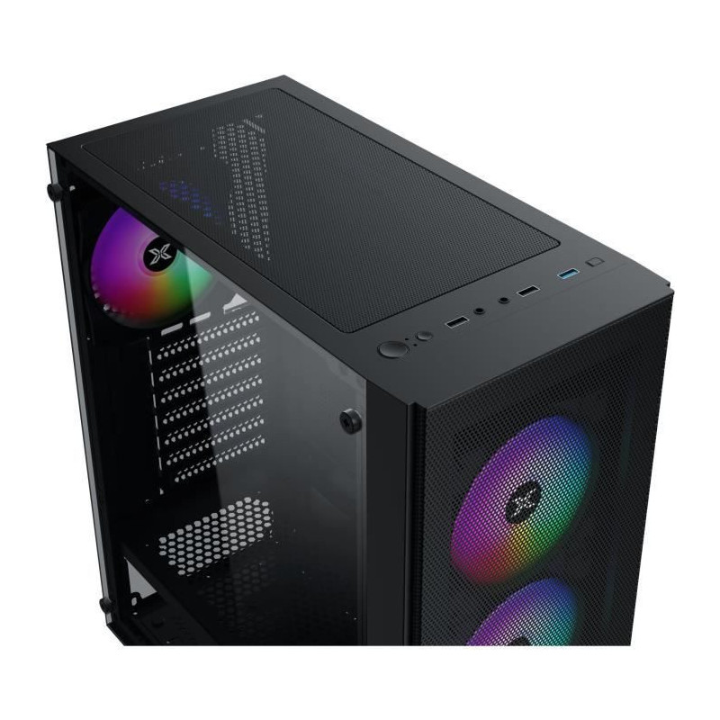 Mid-Tower PC Case without PSU - XIGMATEK HERO II Air 3F (Black) - ATX/