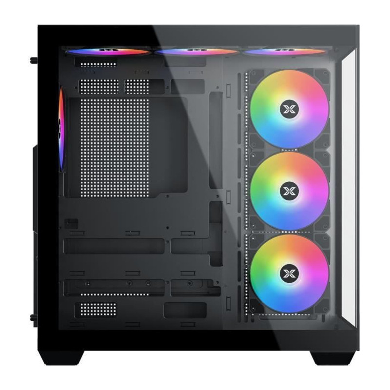 PC Case - XIGMATEK - Aqua V AIR - Cube - ATX - Tempered Glass - ARGB -