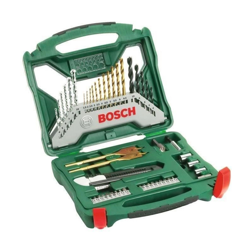 Mixed set Vitting-Performing Bosch-X-Line Box Titanium of Forests and