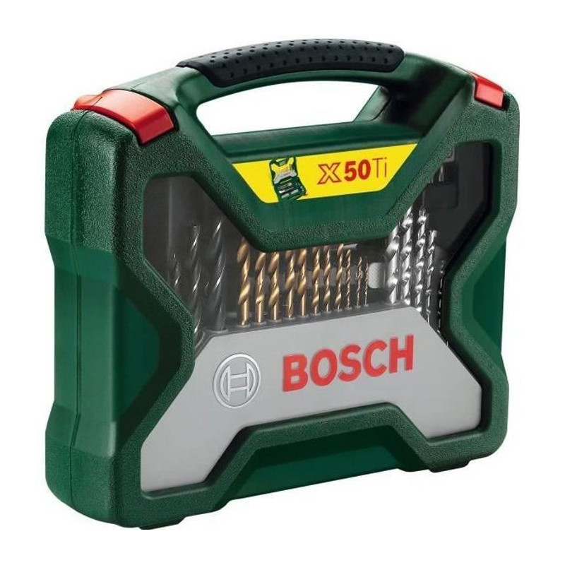 Mixed set Vitting-Performing Bosch-X-Line Box Titanium of Forests and