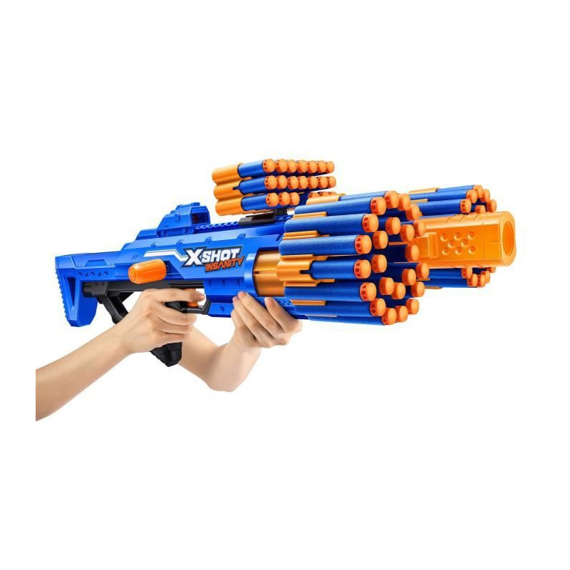 Rapid Fire Blaster - ZURU - XSHOT Insanity Berzerko - Rotating Barrel