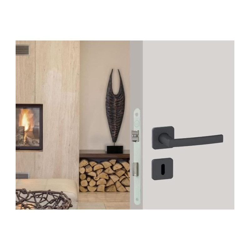 Mortise lock with key - YALE - Y75R-A40/B/SC - 40 mm axle, 135 mm body
