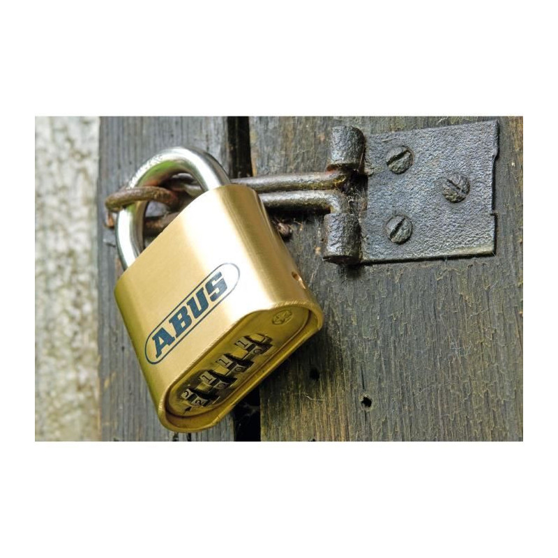 Combination padlock - ABUS - 180IB/50 B/DFNLI - Forged brass body - St