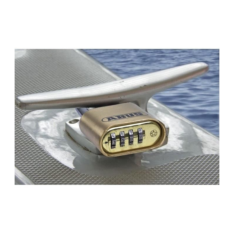 Combination padlock - ABUS - 180IB/50 B/DFNLI - Forged brass body - St