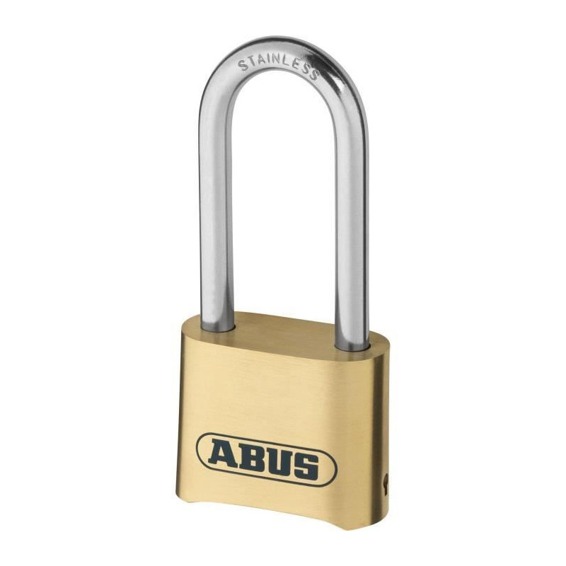 Combination padlock - ABUS - 180IB/50HB63 B/DFNLI - Forged brass body