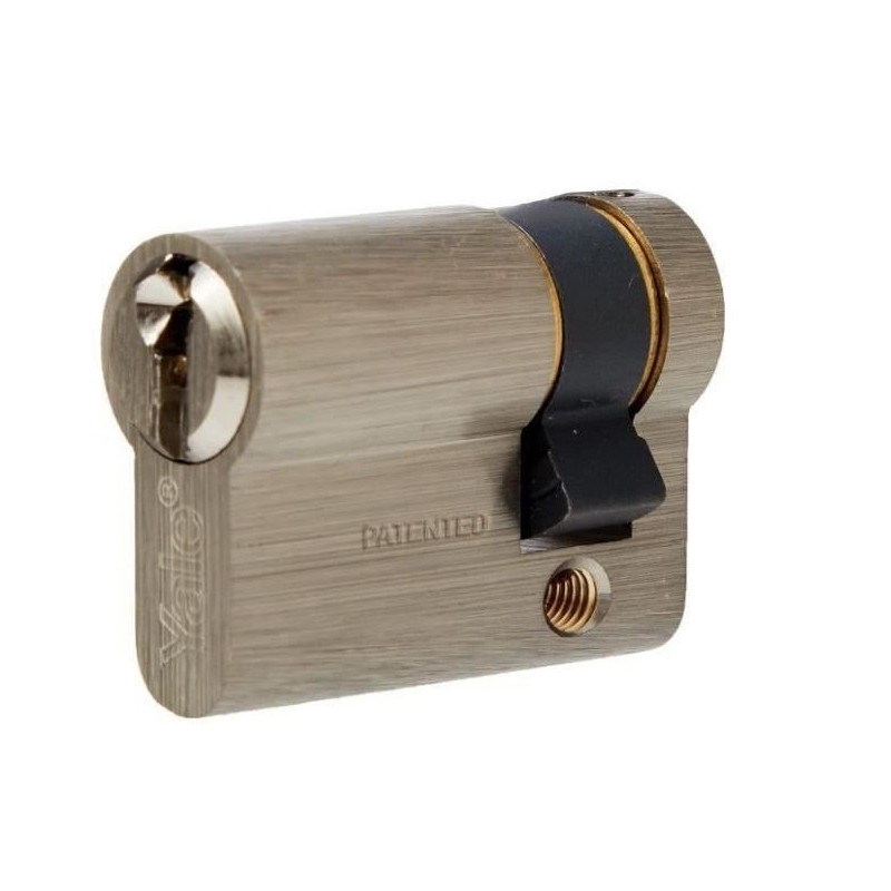 YALE Half Cylinder Lock For Garage Door - 5 Pins - 3 Keys - 30 x 10 mm