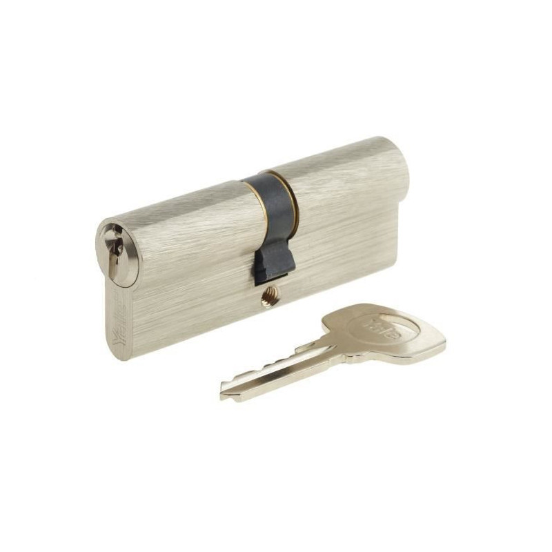 YALE Lock Cylinder - For Exterior Door / Entrance - 5 Pins - 3 Keys -