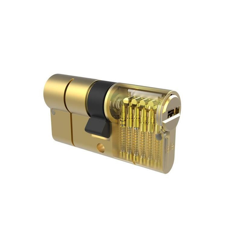 YALE 2100 Series high security cylinder 35x35 mm nickel-plated, anti-p