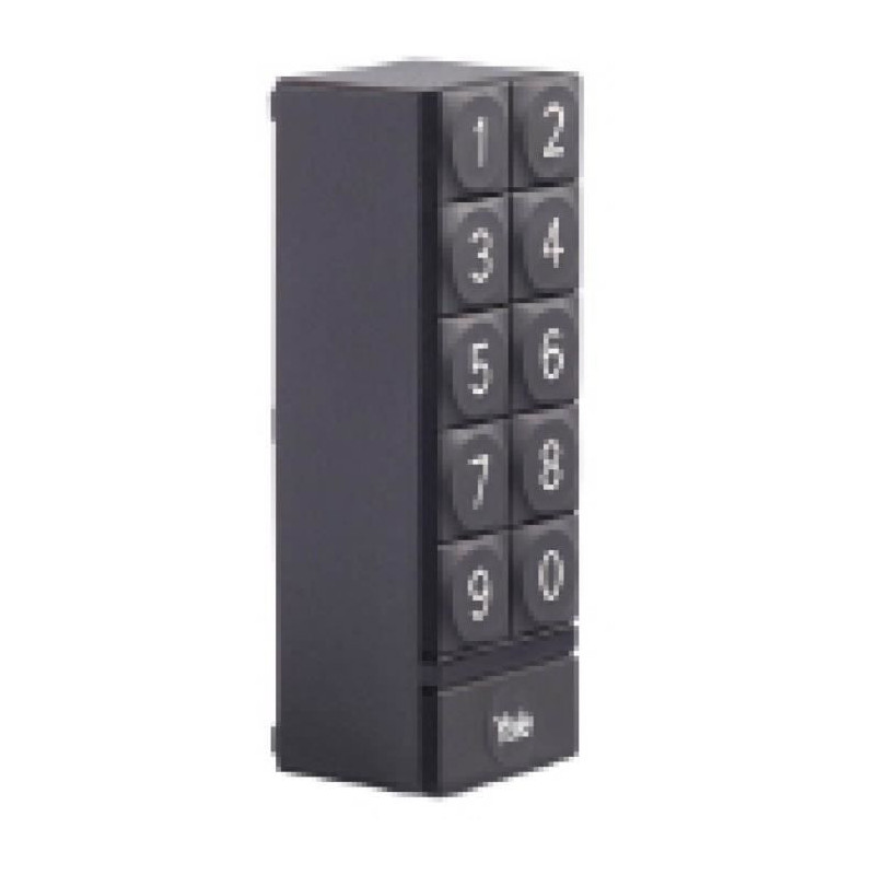 YALE SMART KEYPAD - BLACK - Code keypad compatible with Linus and with