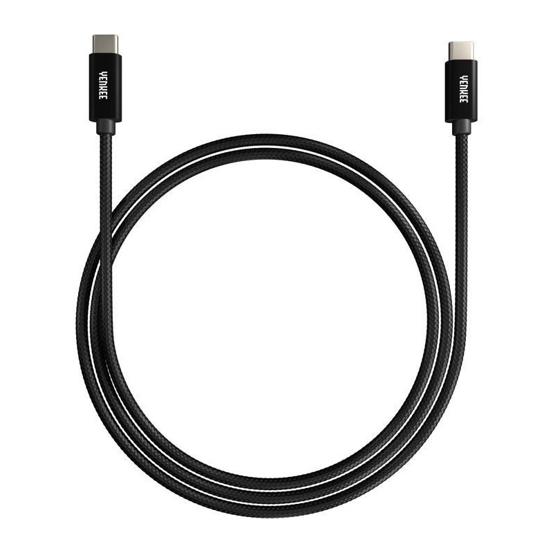 1m USB-C Cable - YENKEE - YCU C101 BK