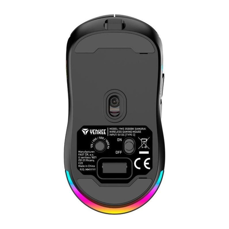 Wireless gaming mouse - SAMURAI - YENKEE - YMS 3500BK