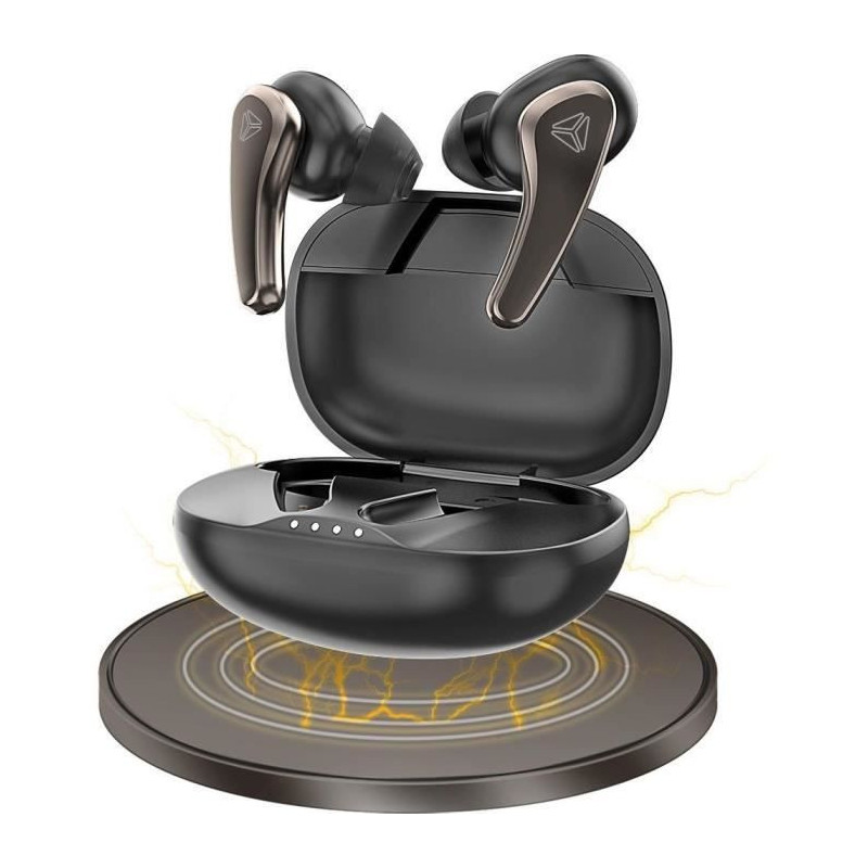 Rechargeable Wireless Headphones - TWS TABOO - YENKEE - YHP 05BT BK