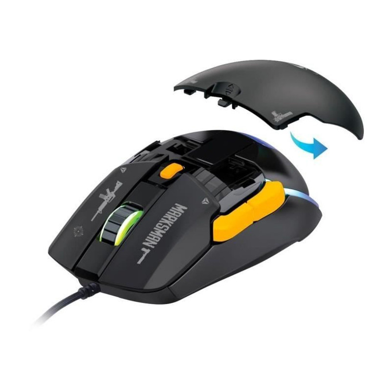 Gaming mouse - MARKSMAN - YENKEE - YMS 3600BK