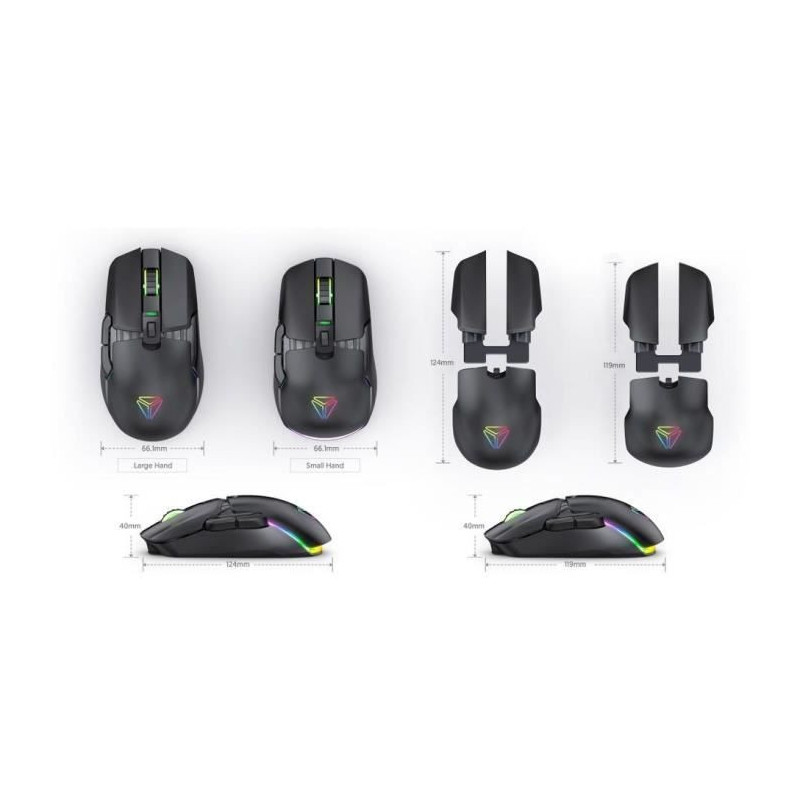 Gaming mouse - MARKSMAN - YENKEE - YMS 3600BK