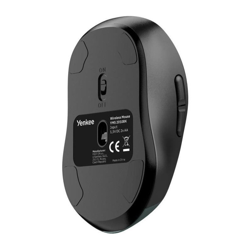 Rechargeable wireless mouse - Gyro - YENKEE - YMS 2010BK